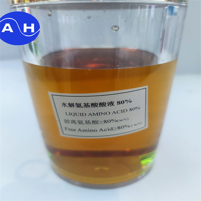 Hydrolyzed Amino Acid Liquid 800g/L As Material For Organic Fertilier Formulation Making