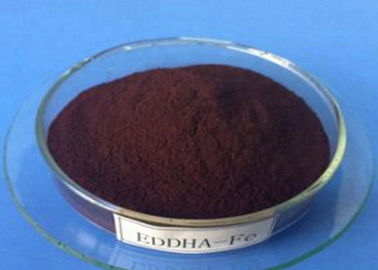 Buy CAS 16455-61-1 Ortho Iron Eddha Fertilizer , Dark Red Brown Iron Chelate 6 Eddha online manufacture