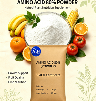 85% Free Amino Acid Powder From Corn Protein | Fertilizer-Grade Hydrolyzed Amino Acid Raw Material